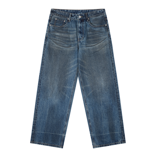 Concentrate Streetwear - Vintage Wash Baggy Denim Jeans