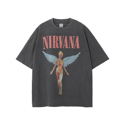 Concentrate Collective - Acid Wash Loose - Nirvana Tee