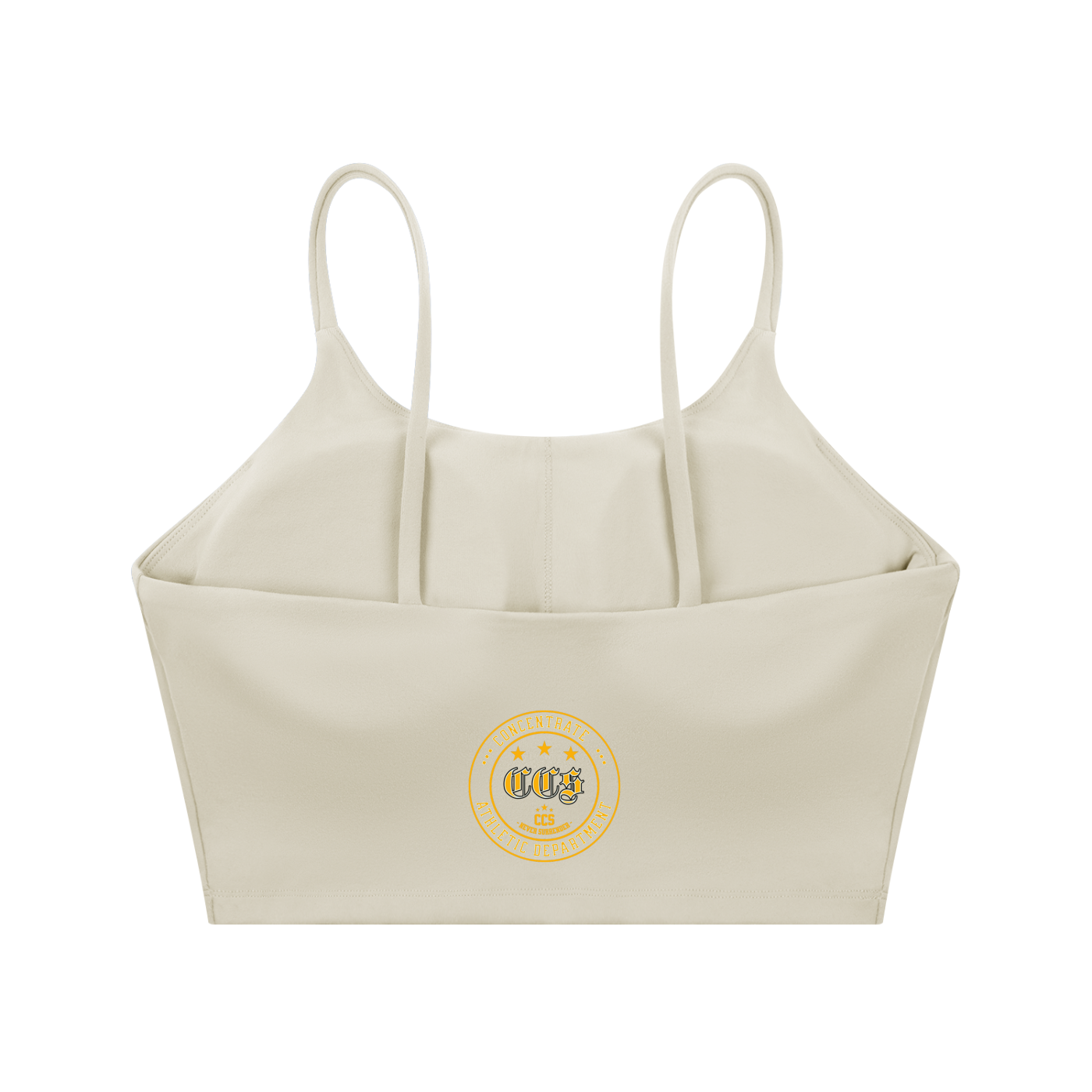 Concentrate Streetwear - CCS Athletics - Spaghetti Strap Yoga Sports Bra