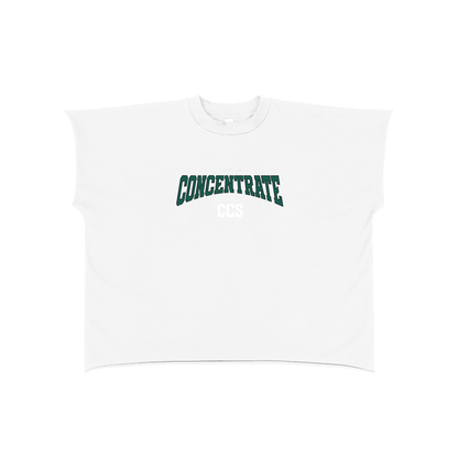 Concentrate Streetwear - Drop Out - 280gsm Raw Edge Boxy Non-Shrink T-Shirt