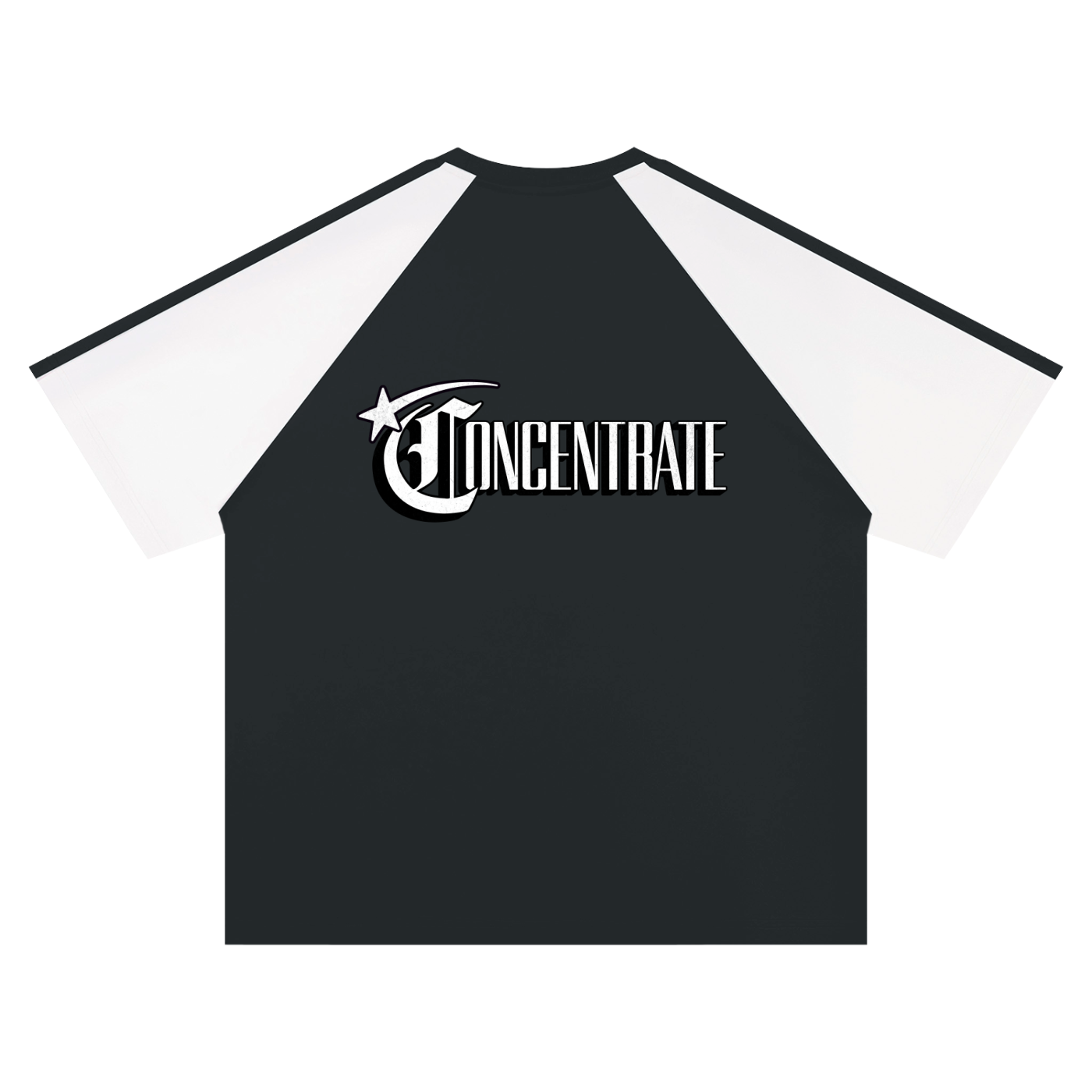 Concentrate Streetwear - Starry Sea - 200gsm Unisex Color Block Raglan T-Shirt