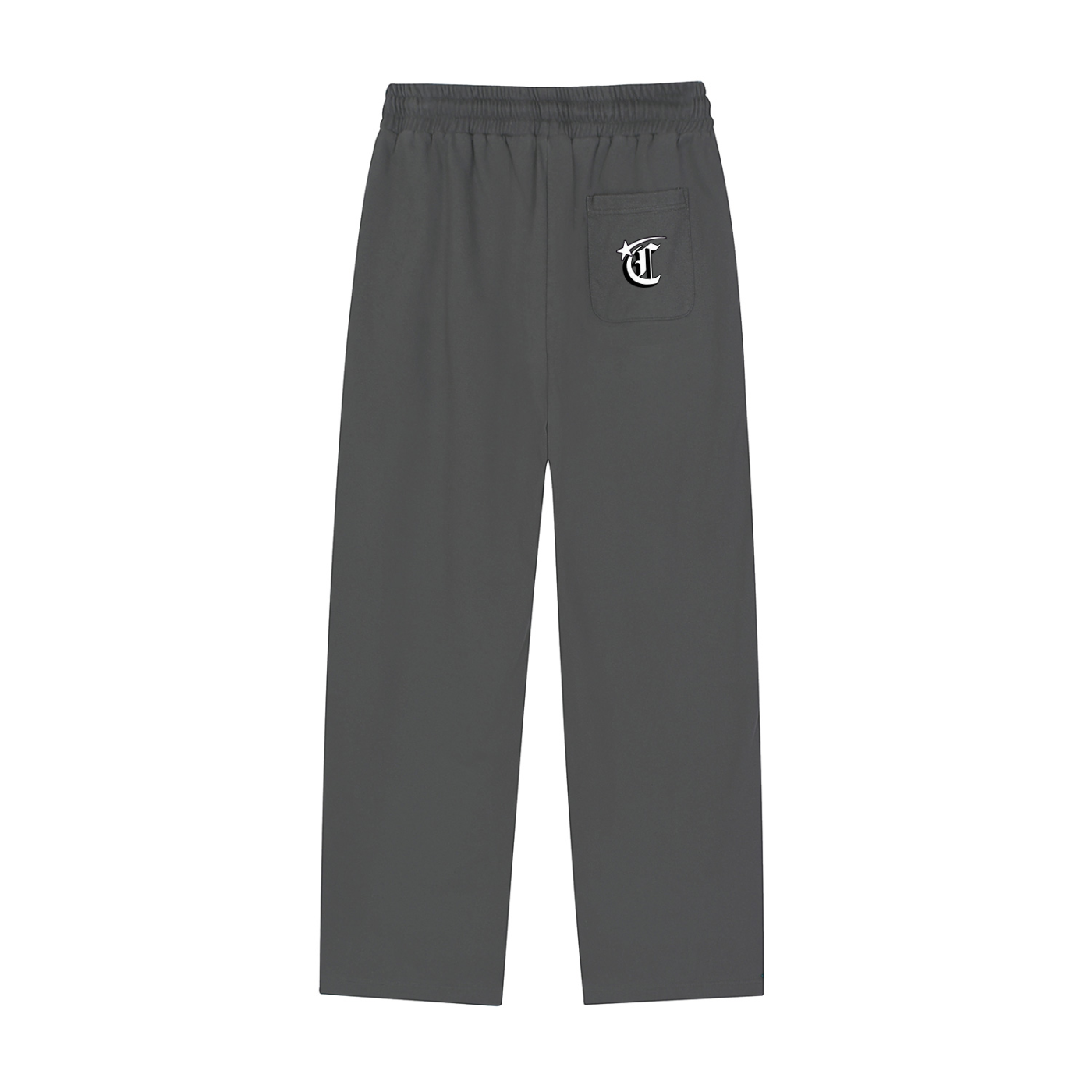 Concentrate Streetwear - Starry Sea - 365gsm Reflection Striped Straight-Leg Sweatpants