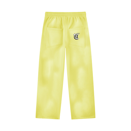 Concentrate Streetwear - Starry - 350gsm Unisex Sunfade Wide Leg Fleece Sweatpants