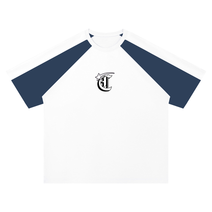 Concentrate Streetwear - Starry Sea - 200gsm Unisex Color Block Raglan T-Shirt