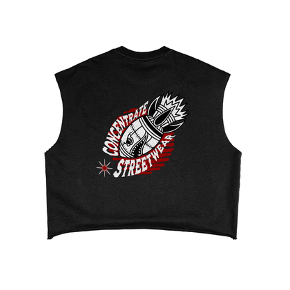 Concentrate Streetwear - Anti Control - 340gsm French Terry Boxy Tank Top