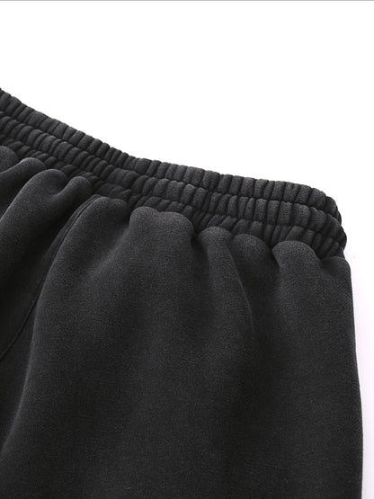 Concentrate Streetwear- The Real - 355gsm Cuffed Thick Loose Sweatpants/Trackies