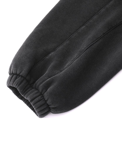 Concentrate Streetwear- The Real - 355gsm Cuffed Thick Loose Sweatpants/Trackies
