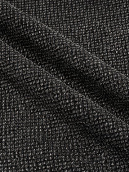 Concentrate Streetwear- The Real - 250gsm Waffle-Texture Washed Boxy T-Shirt