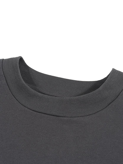 Concentrate Streetwear - CCS - 280gsm Raw Edge Boxy None Sleeve T-Shirt