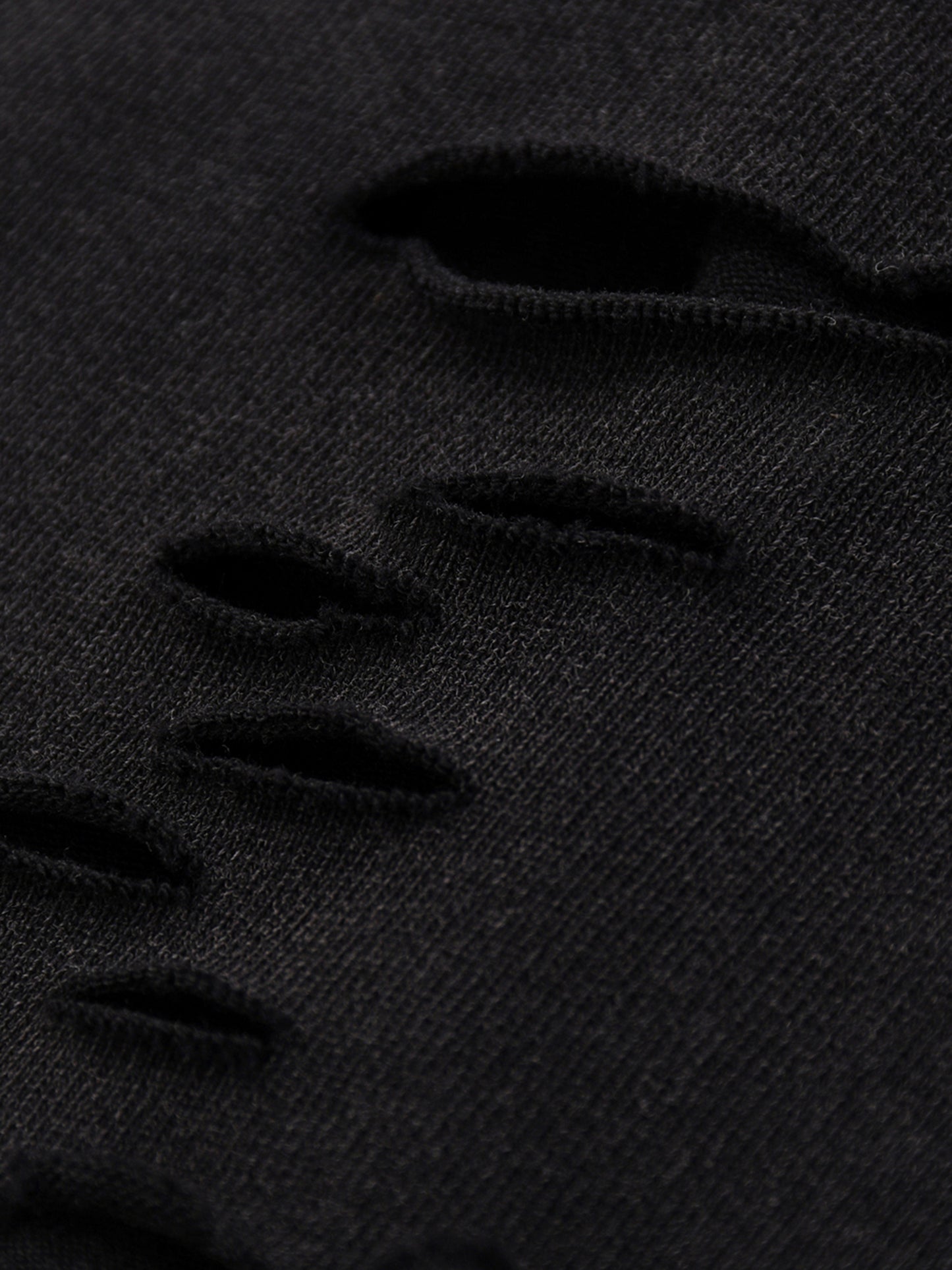 Concentrate Streetwear- CCS - 270gsm Snow Washed Raw Ripped-Hem T-Shirt