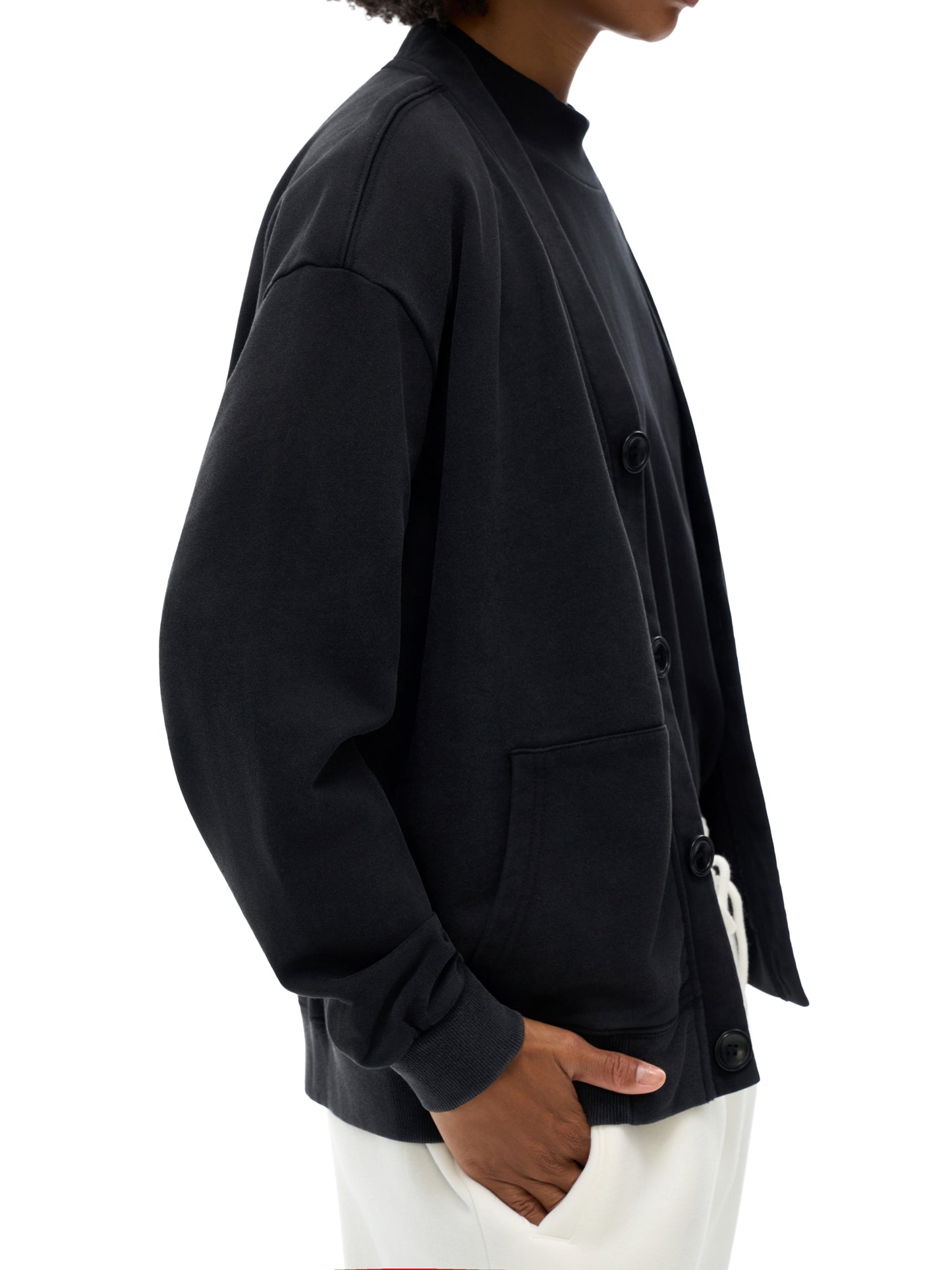 Concentrate Streetwear - The Real - 360gsm Snow Washed Sweat Cardigan