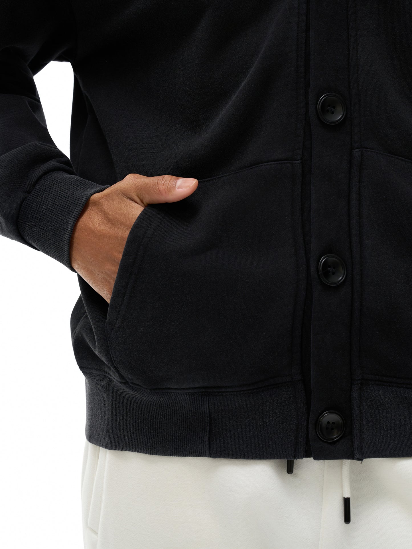 Concentrate Streetwear - The Real - 360gsm Snow Washed Sweat Cardigan