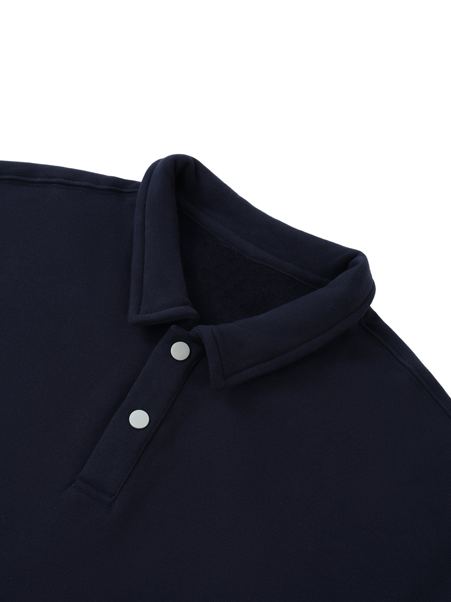 Concentrate StreetweThe Real - 380gsm Heavyweight Polo-Collar Sweatshirtar-