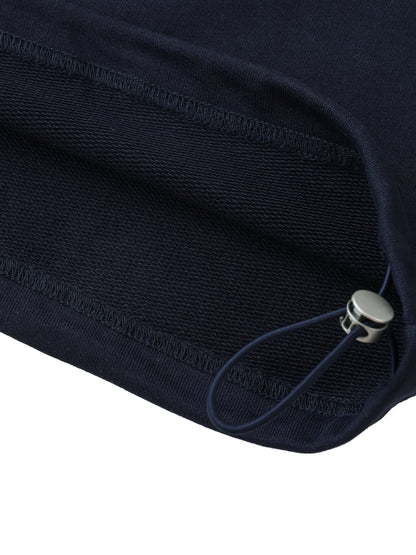 Concentrate Streetwear - The Real - 380gsm Striped Lapel Collar Sweatshirt