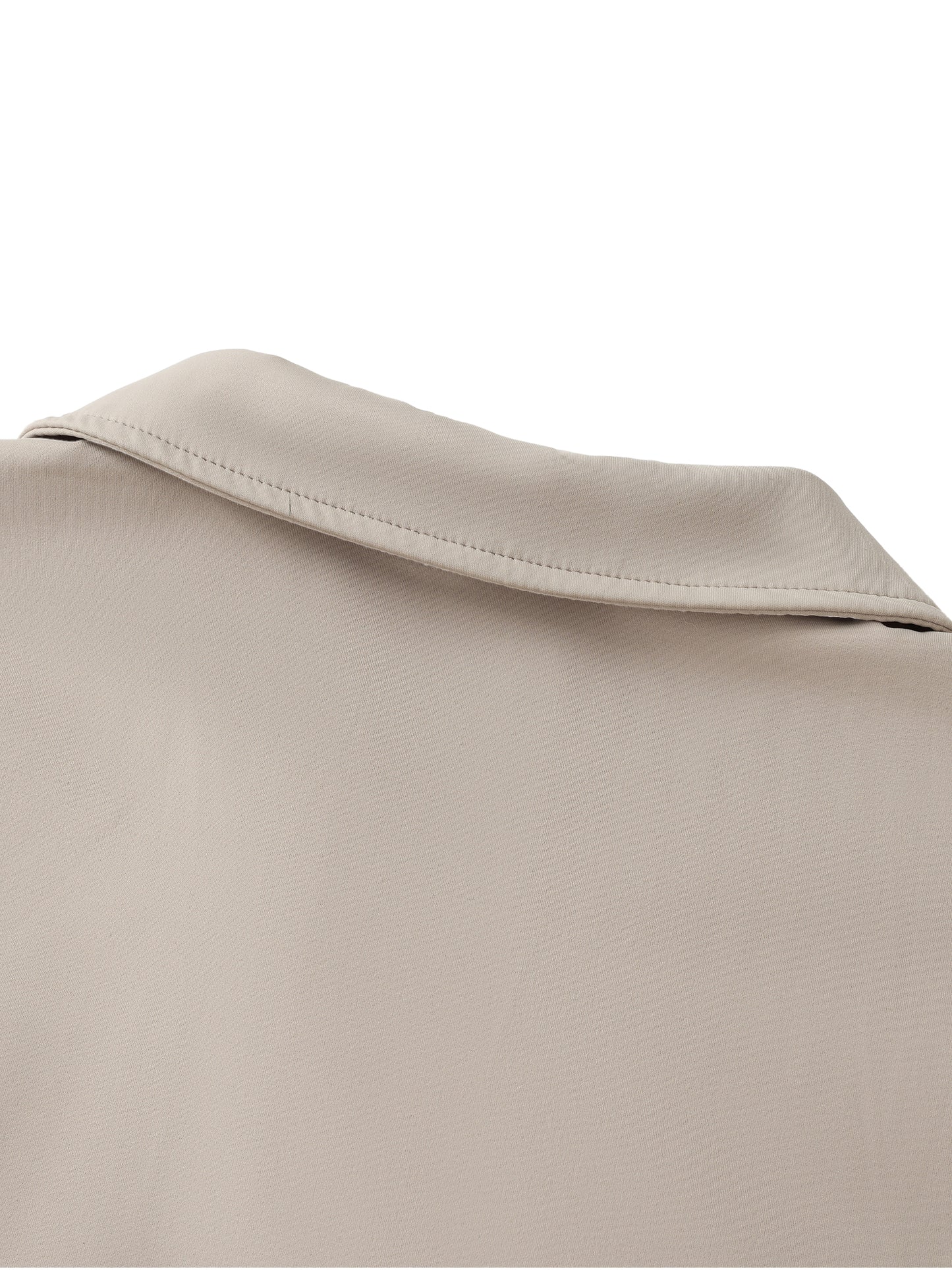 Concentrate Streetwear - The Real - 210gsm V-Neck Lapel Crop Top
