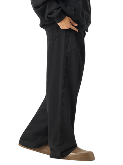Concentrate Streetwear - Drop Out - 420gsm Raw-Seam Sweatpants/Trackies