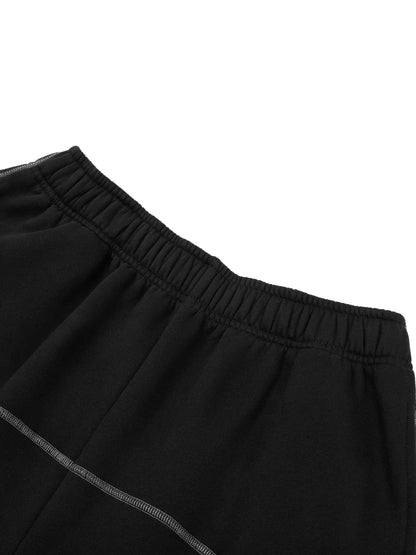 Concentrate Streetwear - CCS - 350gsm Contrast-Stitched Fleece Sweatpants