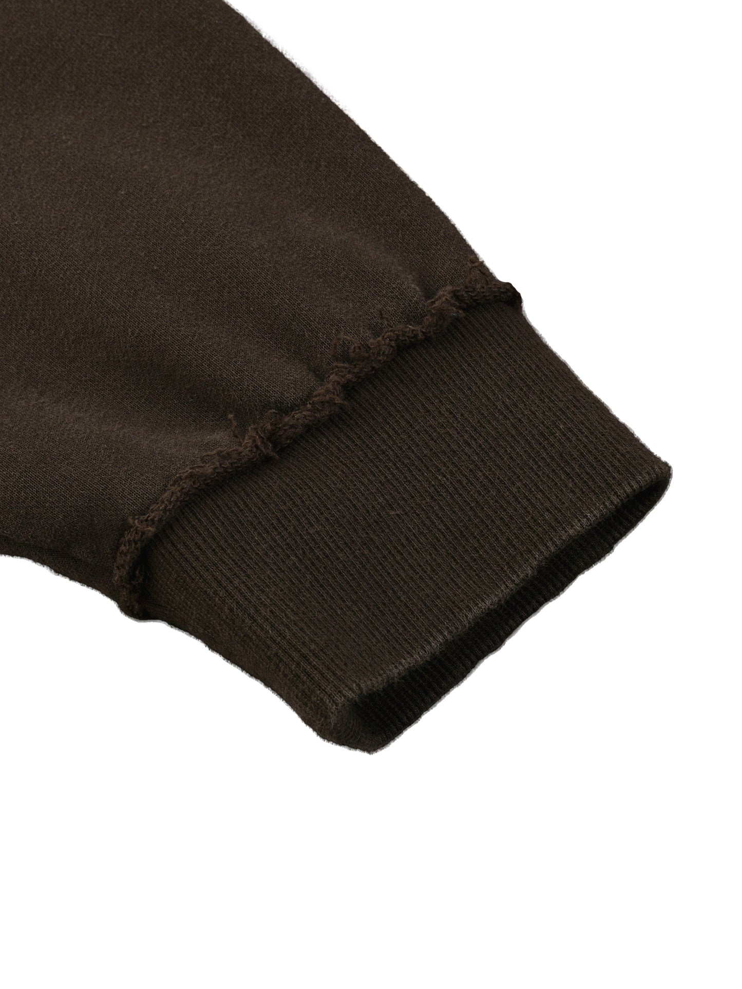 Concentrate Streetwear - CCS - 465gsm Sun Fade Raw Edge Quarter-Zip Sweatshirt