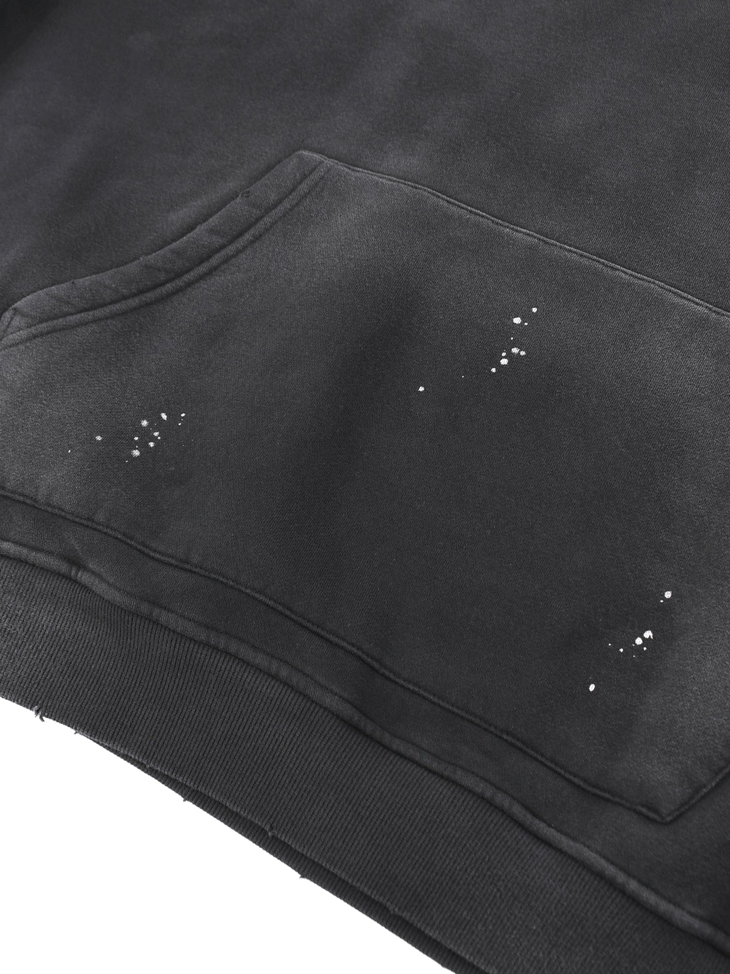 Concentrate Streetwear - 	Pure Emblem - 360gsm Vintage Washed Frayed Fleece Hoodie