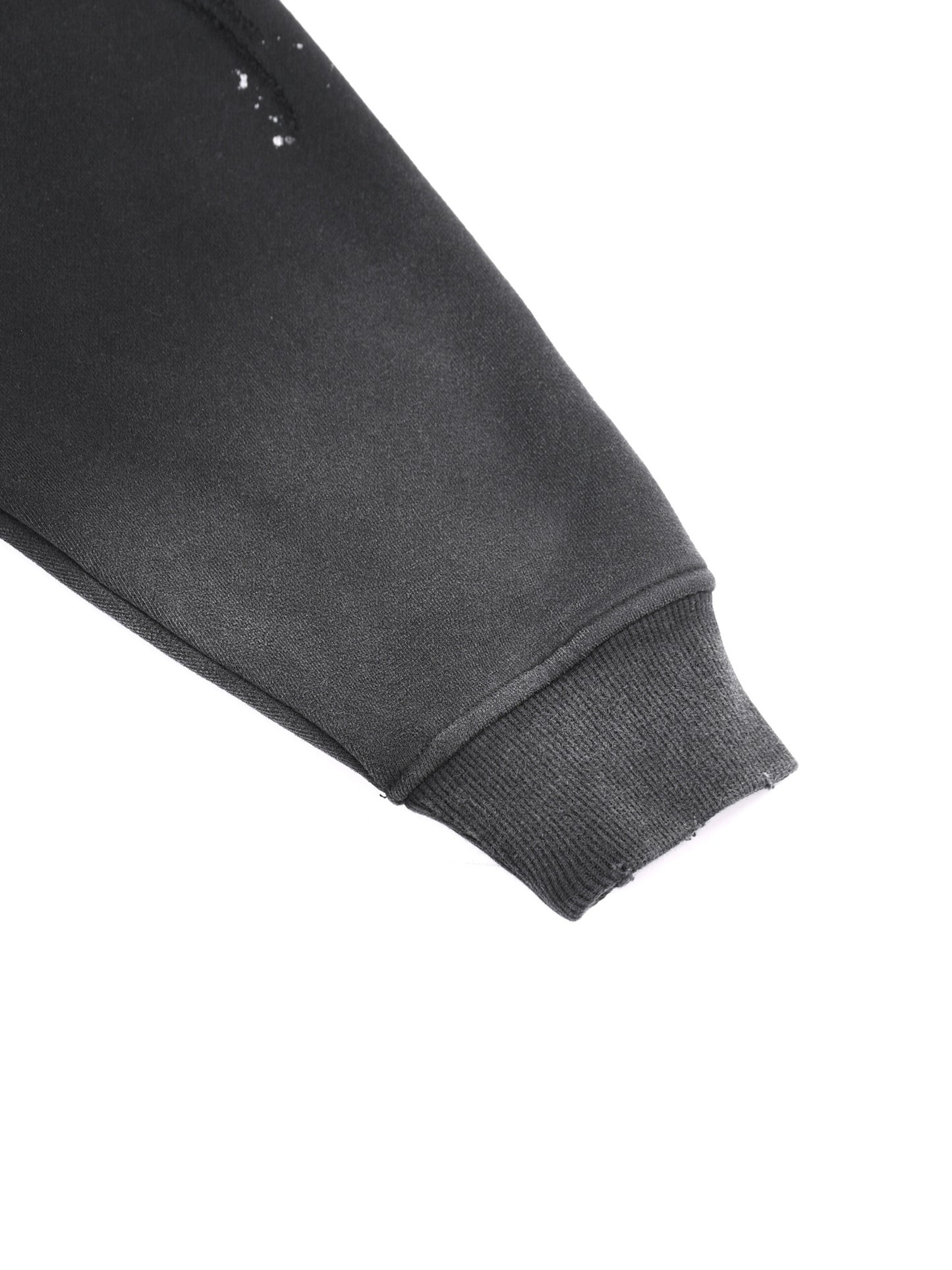 Concentrate Streetwear - 	Pure Emblem - 360gsm Vintage Washed Frayed Fleece Hoodie