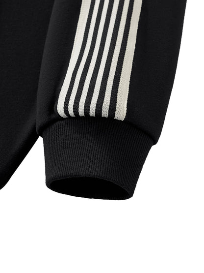 Concentrate Streetwear - CCS Athletics - 350gsm Side Stripe Drop-Shoulder Hoodie