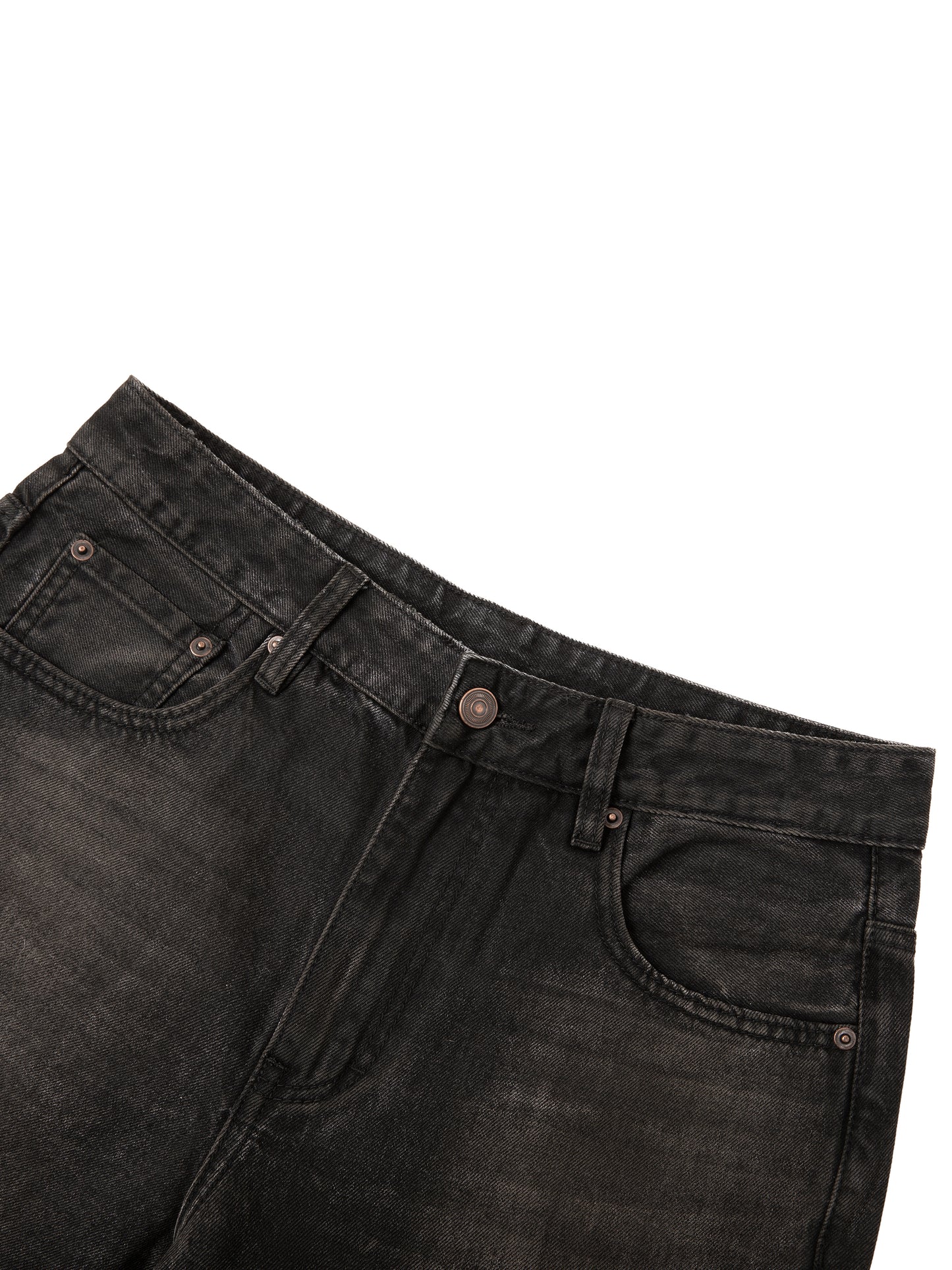 Concentrate Streetwear - Black Vintage Wash Heavyweight Denim Jeans
