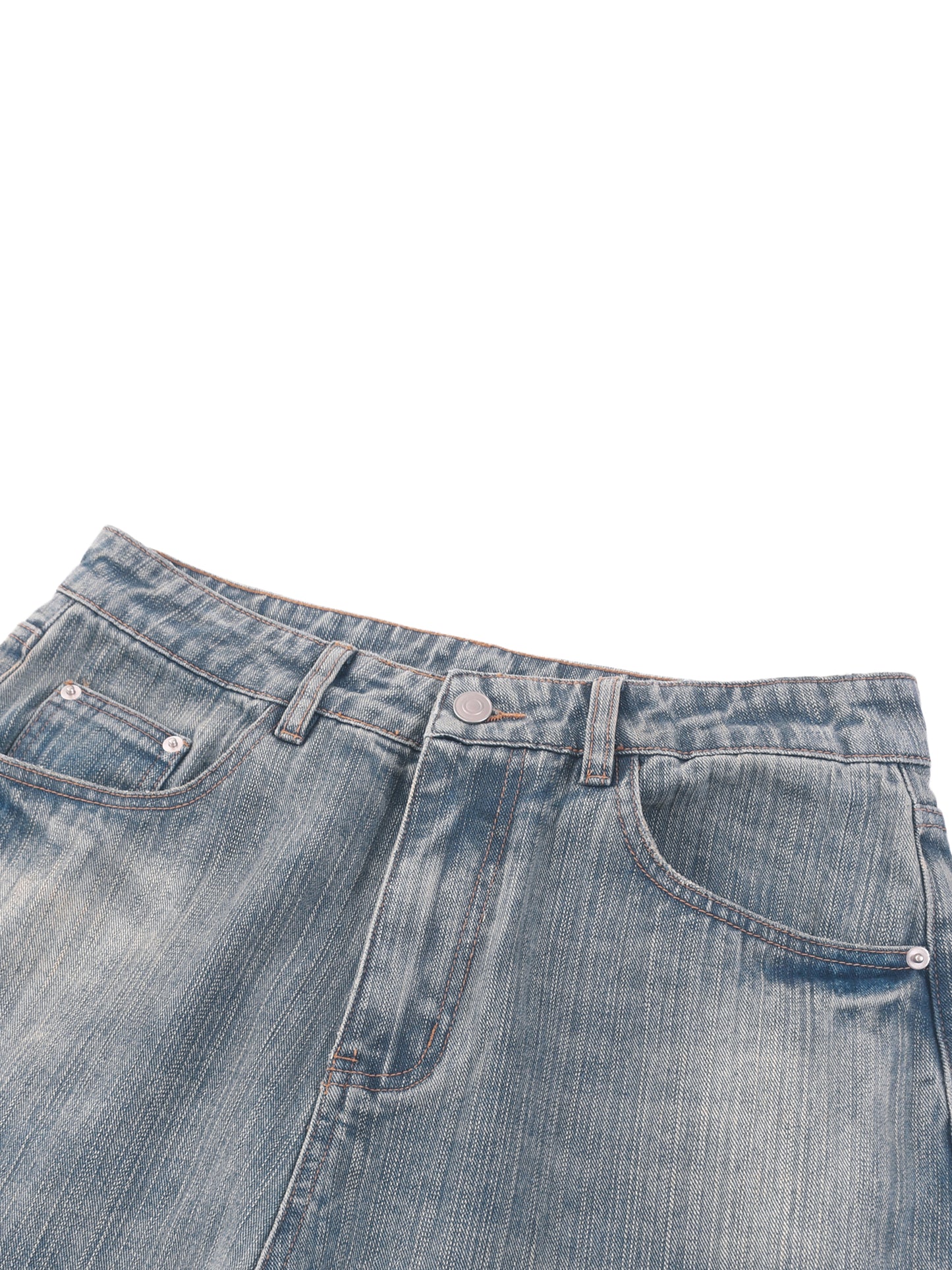 Concentrate Streetwear - Vintage Wash Distressed Denim Jeans