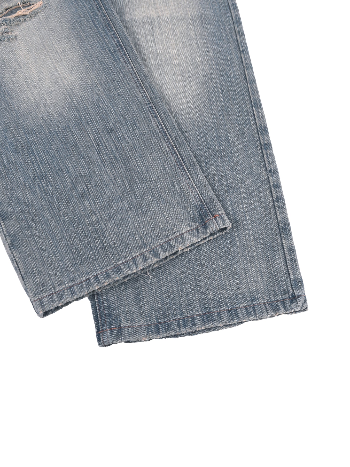 Concentrate Streetwear - Vintage Wash Distressed Denim Jeans