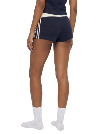 Concentrate Streetwear - Starry Sea - 220gsm Women's Cheeky Contrast Stripe Track Short Shorts