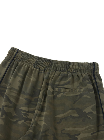 Concentrate Streetwear - Starry Sea - 360gsm Unisex Camo Wide Leg Sweatpants