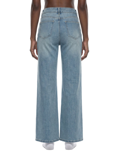 Concentrate Streetwear - Women's Vintage Wash Flared Leg Jeans