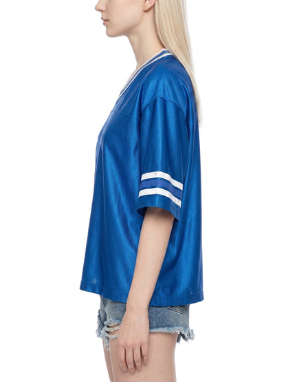 Concentrate Streetwear - 	Pure Emblem - 175gsm Unisex Boxy Striped Soccer Jersey