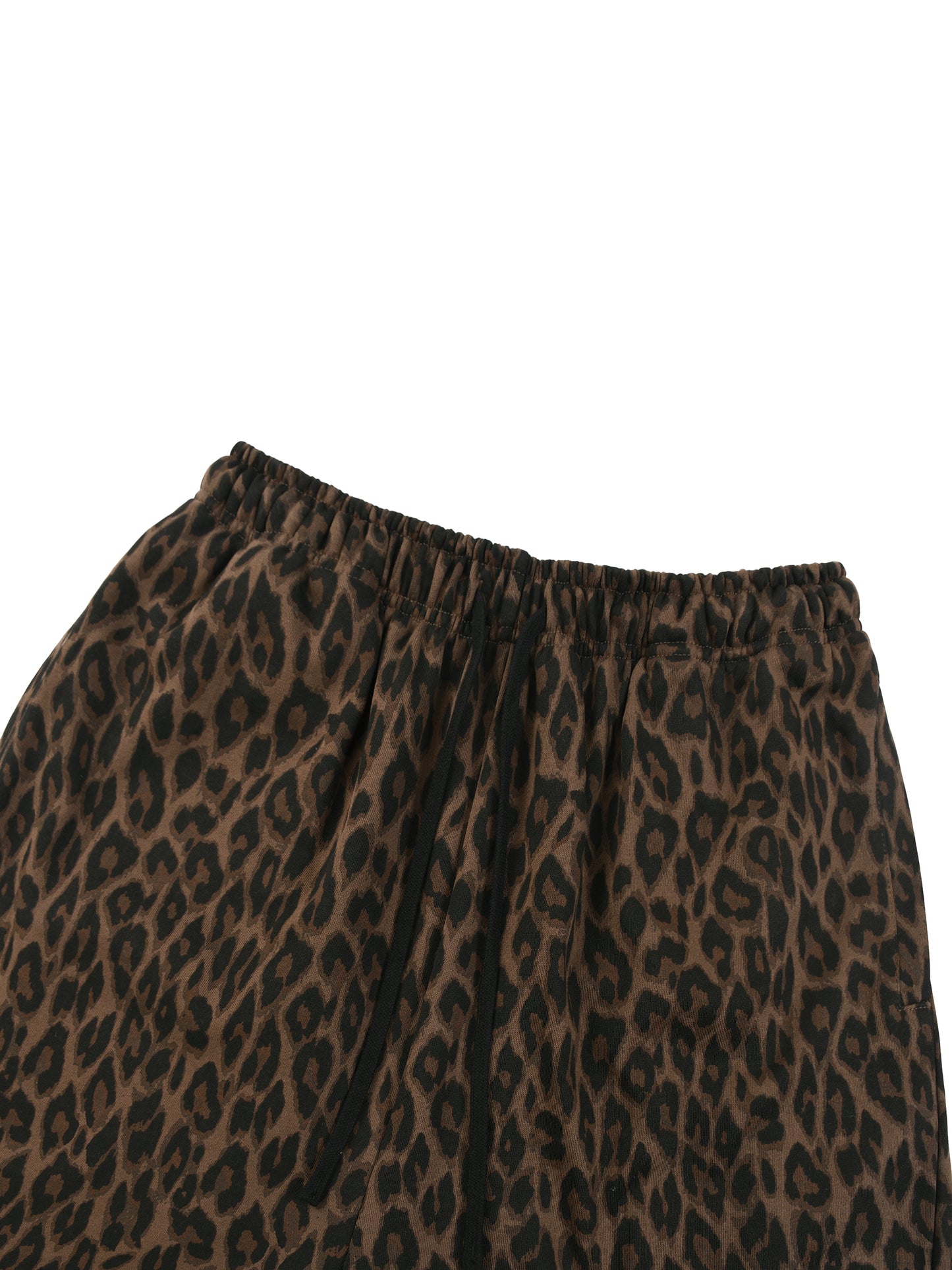 Concentrate Streetwear - Starry Sea - 360gsm Unisex Heavyweight Leopard Drawstring Shorts