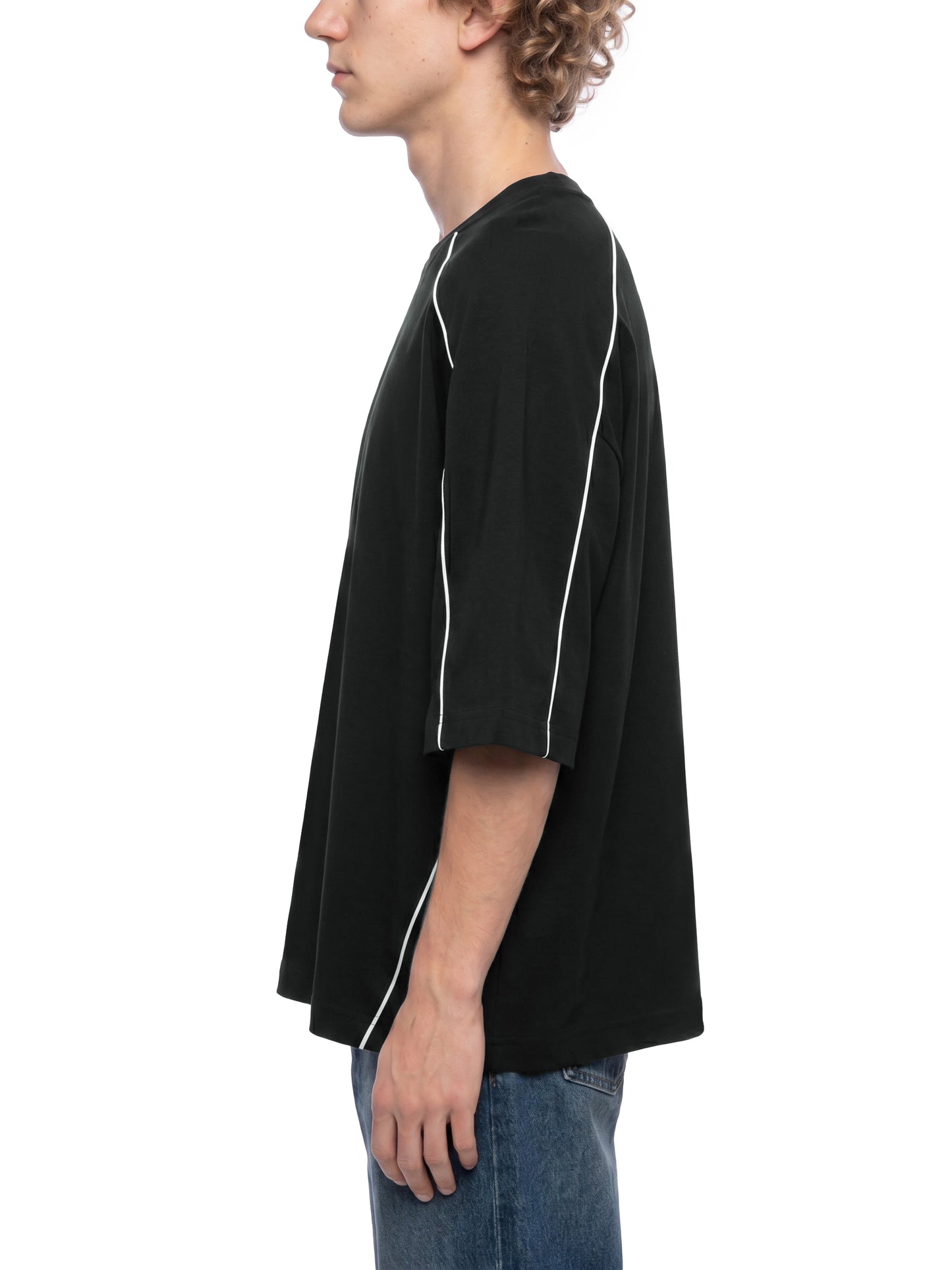 Concentrate Streetwear - CENT - 276gsm Unisex Heavyweight Boxy Piping T-Shirt