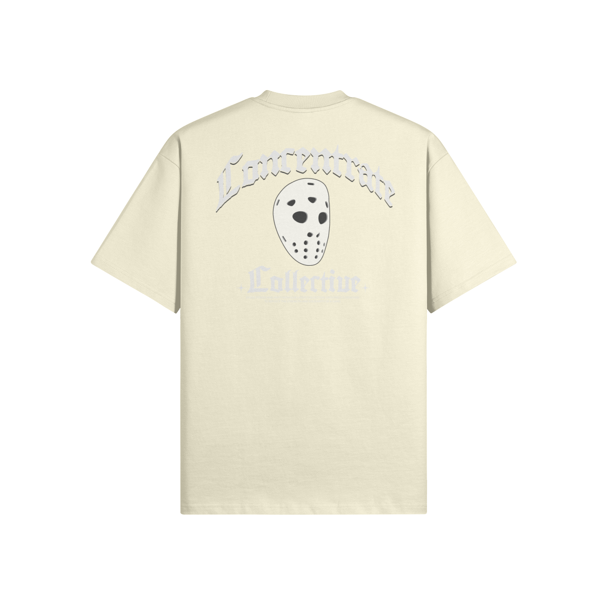 Concentrate - Masked - 425gsm Oversized Thick Tee