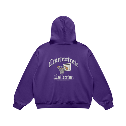 Concentrate Streetwear - Basketball - 440gsm Oversized Thick Hoodie