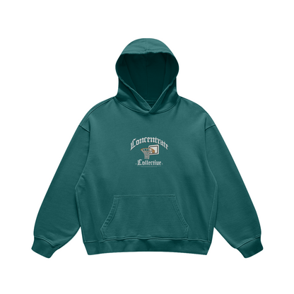 Concentrate Streetwear - Basketball - 440gsm Oversized Thick Hoodie