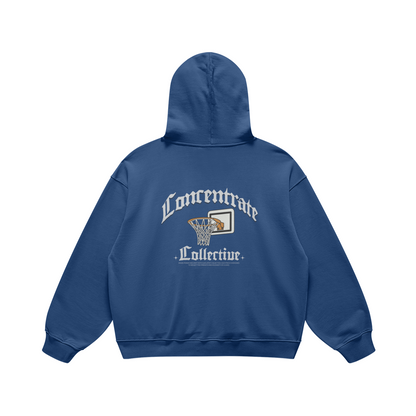 Concentrate Streetwear - Basketball - 440gsm Oversized Thick Hoodie