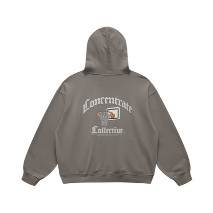 Concentrate Streetwear - Basketball - 440gsm Oversized Thick Hoodie