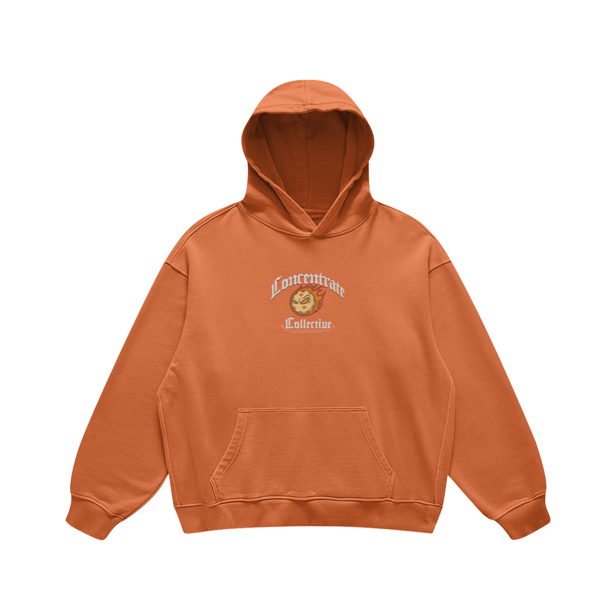 Concentrate - Flamed - 440gsm Oversized Hoodie/Jumper/Tracksuit - Set