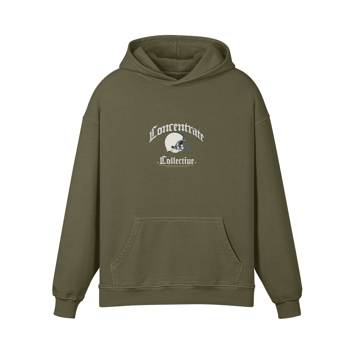 Concentrate - Gridiron - 440gsm Oversized Jumper/Hoodie - Set