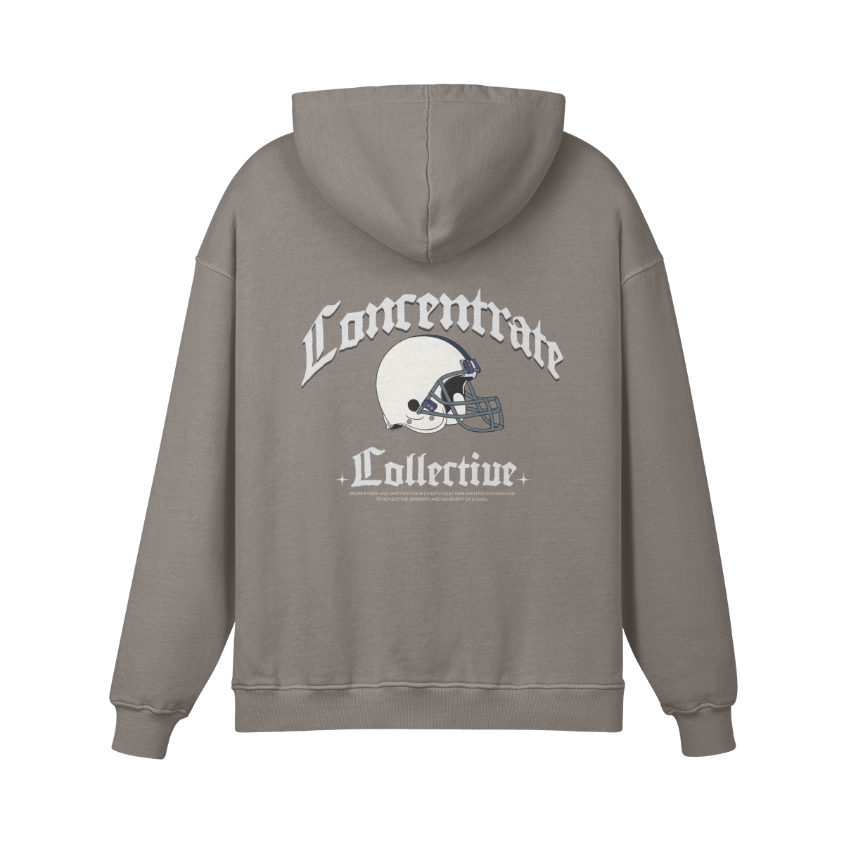 Concentrate - Gridiron - 440gsm Oversized Jumper/Hoodie - Set