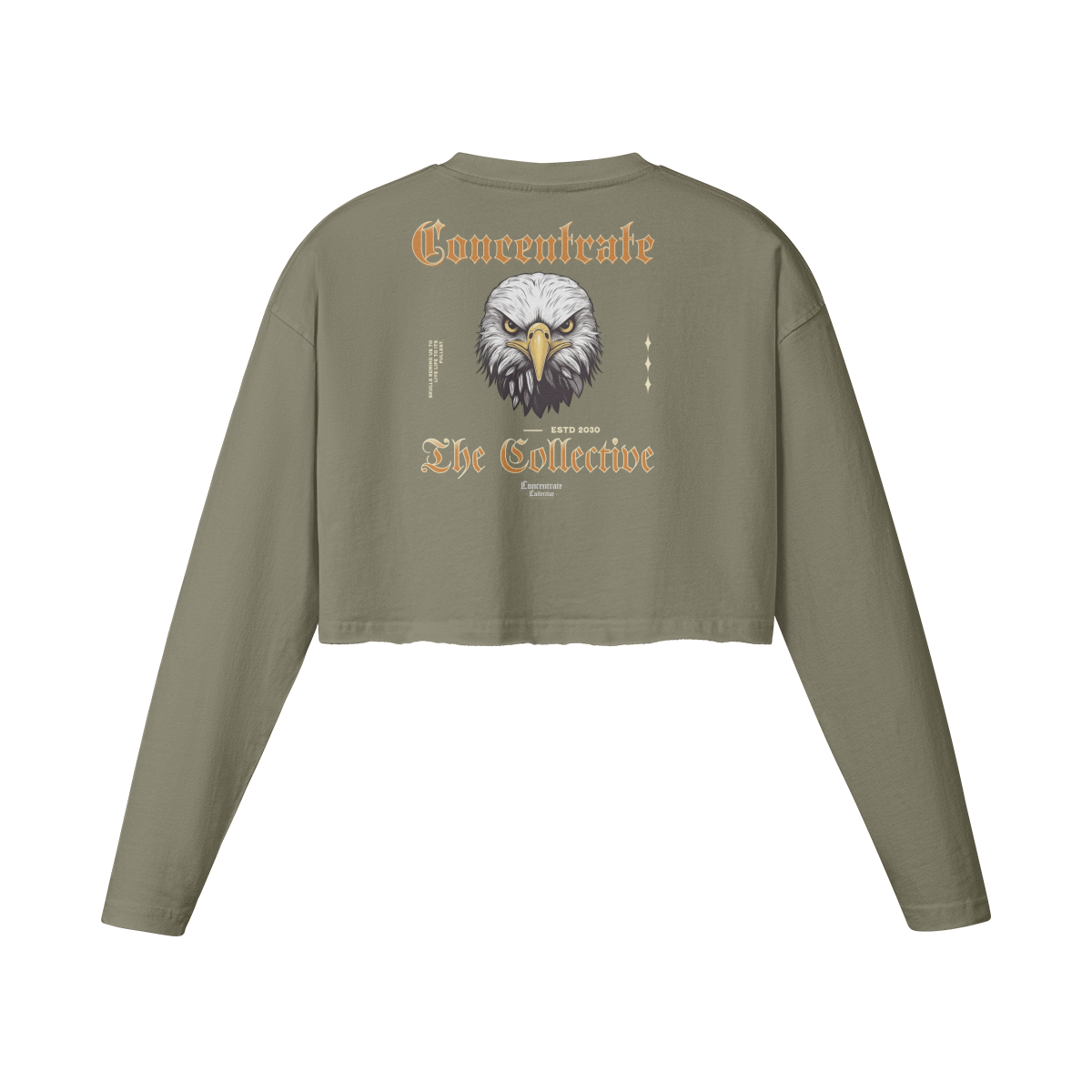 Concentrate - Eagle - Ladies Crop Top - Set