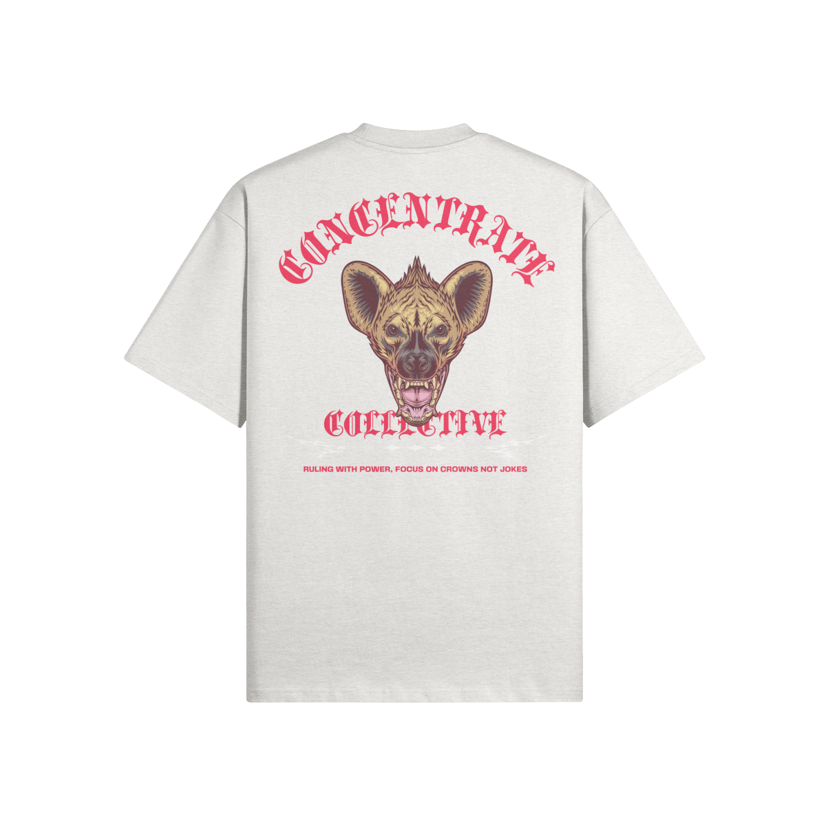 Concentrate - Hyena - 425gsm Oversized Thick Tee Shirt - Set