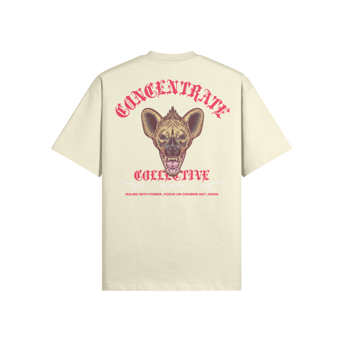 Concentrate - Hyena - 425gsm Oversized Thick Tee Shirt - Set