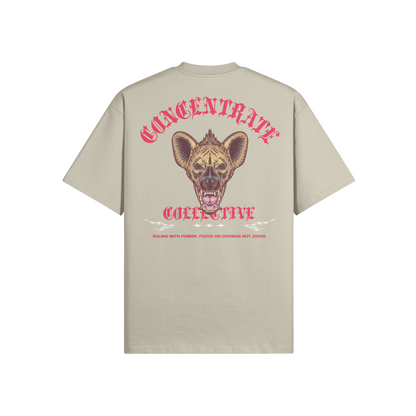 Concentrate - Hyena - 425gsm Oversized Thick Tee Shirt - Set