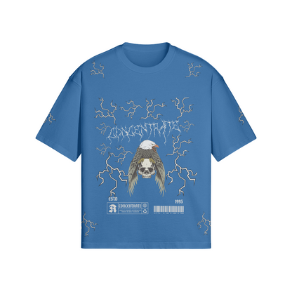 Concentrate Streetwear - Electric Eagle - 280gsm Loose Fit Box Tee
