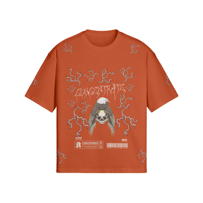 Concentrate Streetwear - Electric Eagle - 280gsm Loose Fit Box Tee