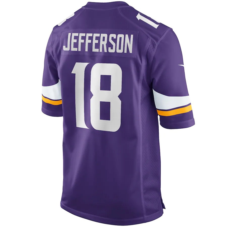 Concentrate Collective - NFL Jersey - Justin Jefferson Minnesota Vikings - Purple