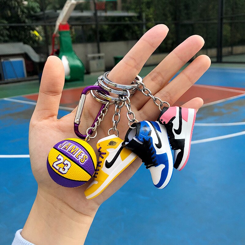 Concentrate Collective - Basketball Sneaker Key Chain